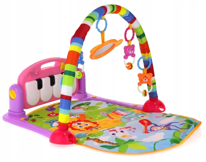 DUŻA MATA EDUKACYJNA Z PIANINKIEM 3w1 INTERAKTYWNA Płeć chłopcy dziewczynki