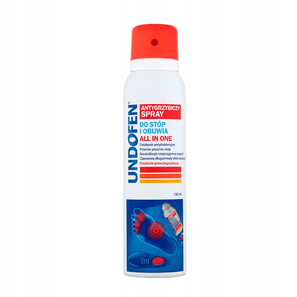 

Undofen Antygrzybiczy Spray Do Stóp I Obuwia 150ML