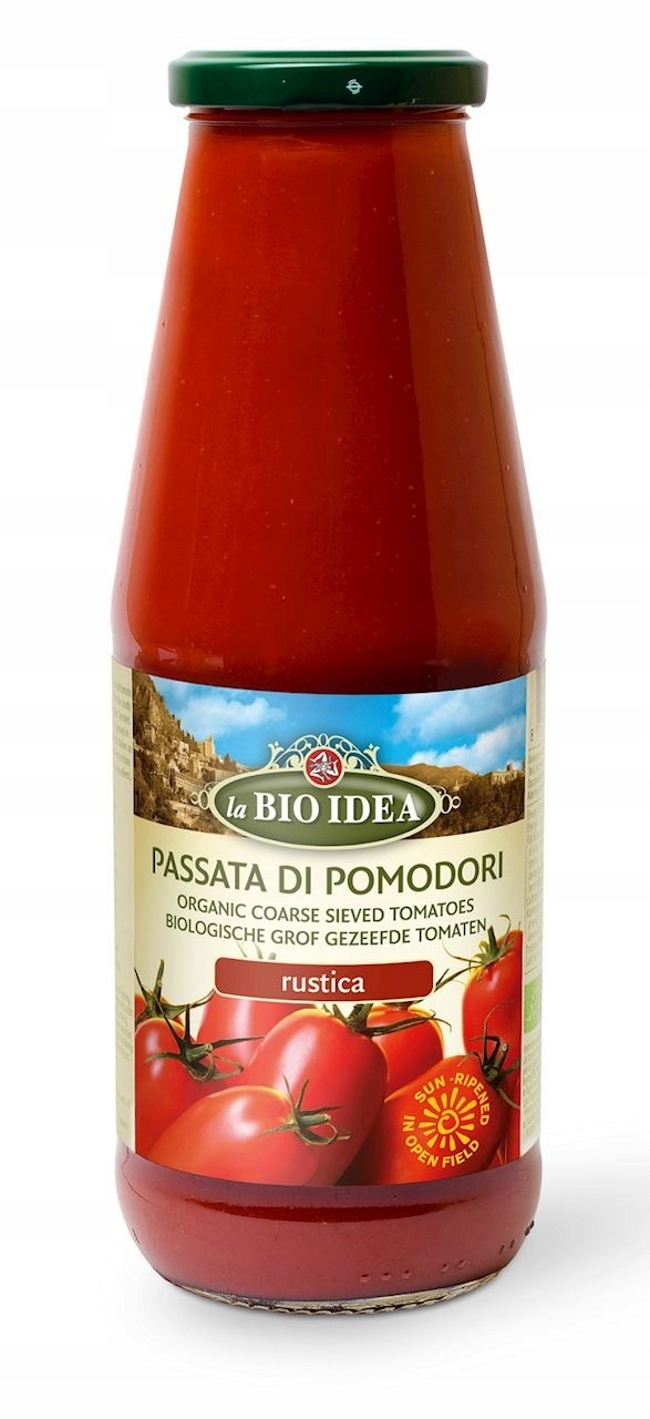 La Bio Idea Rajčatové pyré passata rustica 680 g Bio