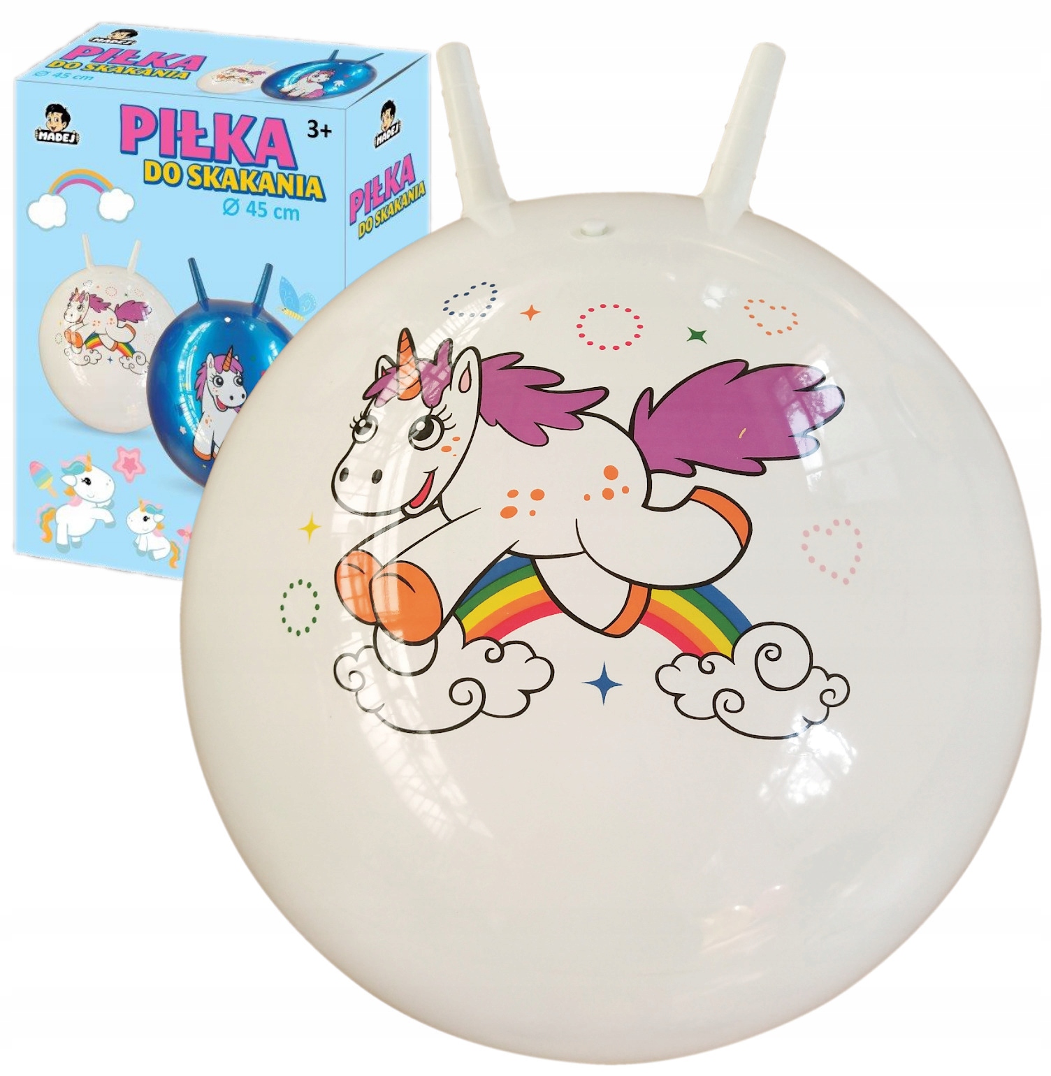 

Bezpieczna Piłka do Skakania Skoczek Konik 50 cm