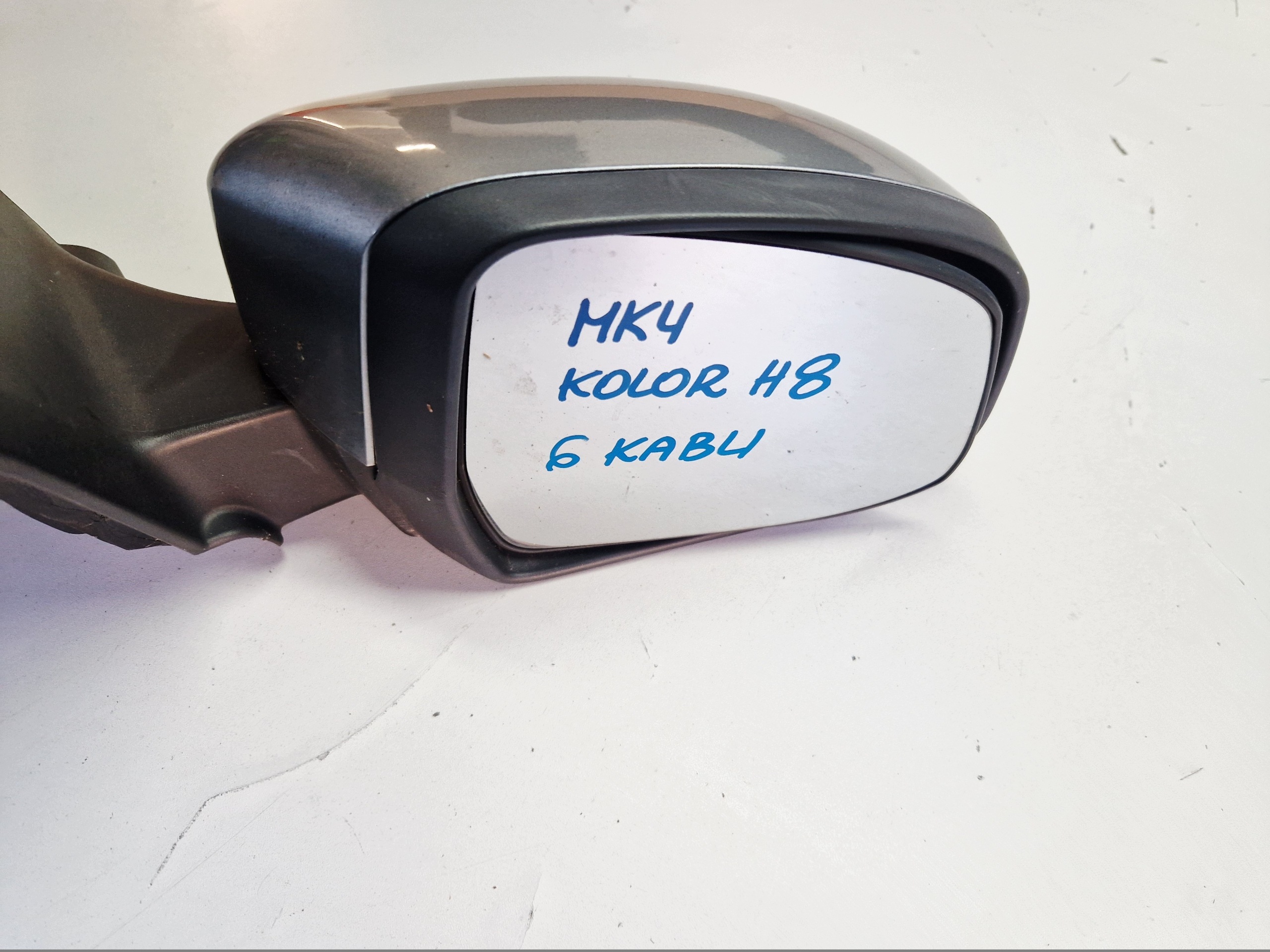 FORD MONDEO MK4 mirror right PODSWIETLANE CALE nice 6 vertical colour H8