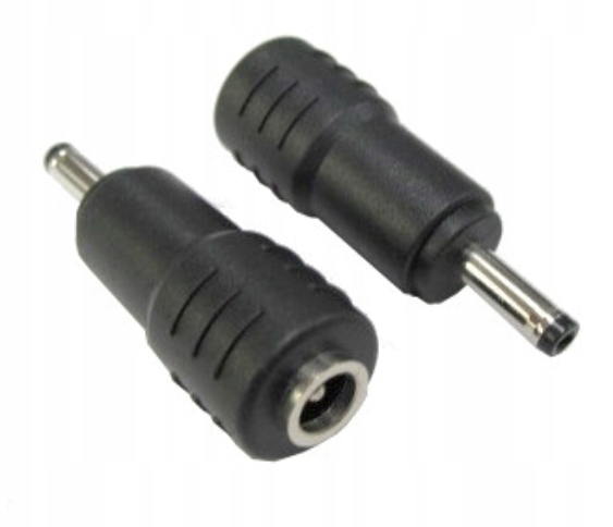 

Adapter DC gniazdo 2.5/5.5 na wtyk 2.1/5.5