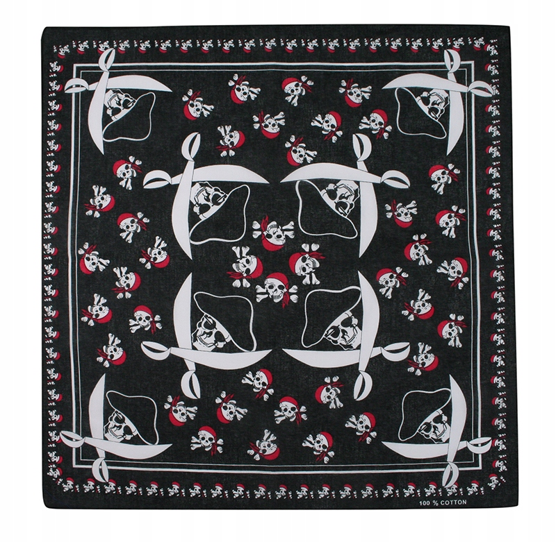 

Bawełniana Bandana Bandamka - Alties - Piraci