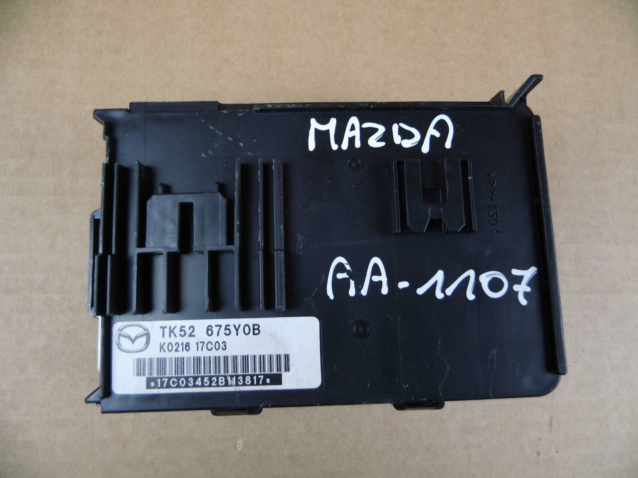 Mazda control unit module BCM KEYLESS TK52675Y0B