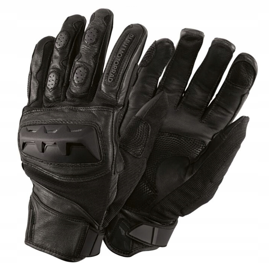 Rękawice motocyklowe BMW Motorrad GS Rallye, czarne, unisex, rozmiar 9
