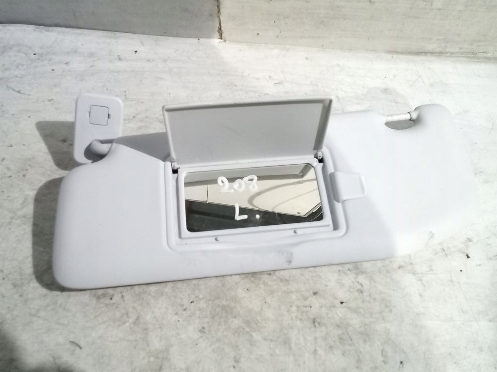 Peugeot 208 and cover przeciwsloneczna left