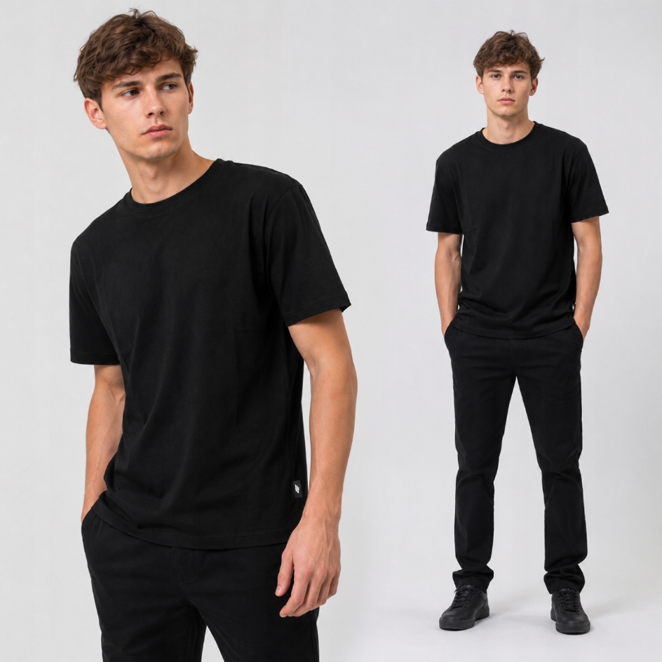 Koszulka Męska 4F Regular Fit Edycja Limitowana T-Shirt Basic Czarny L