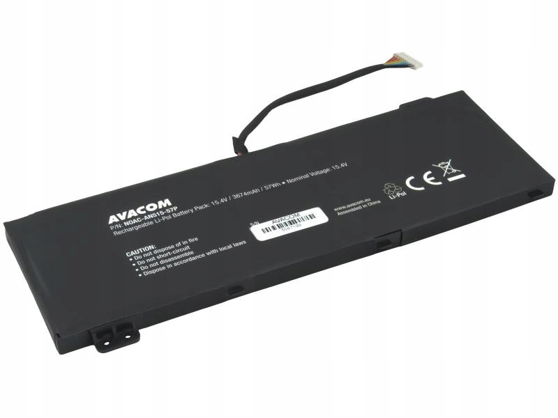 Batéria Avacom pre Acer Nitro 5 AN515, Nitro 7 AN715 Li-Pol 15, 4…