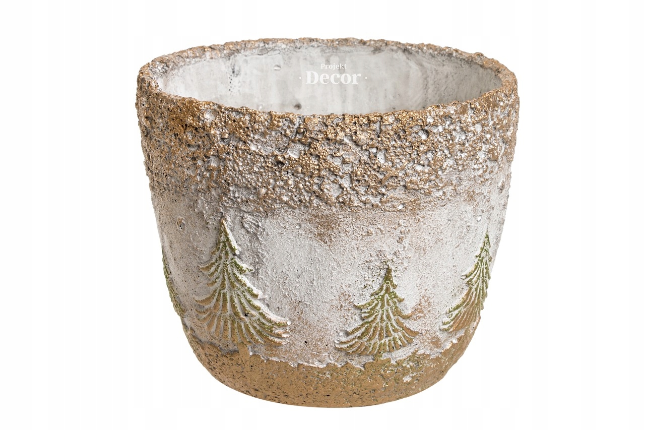 Świąteczna osłonka na doniczkę M