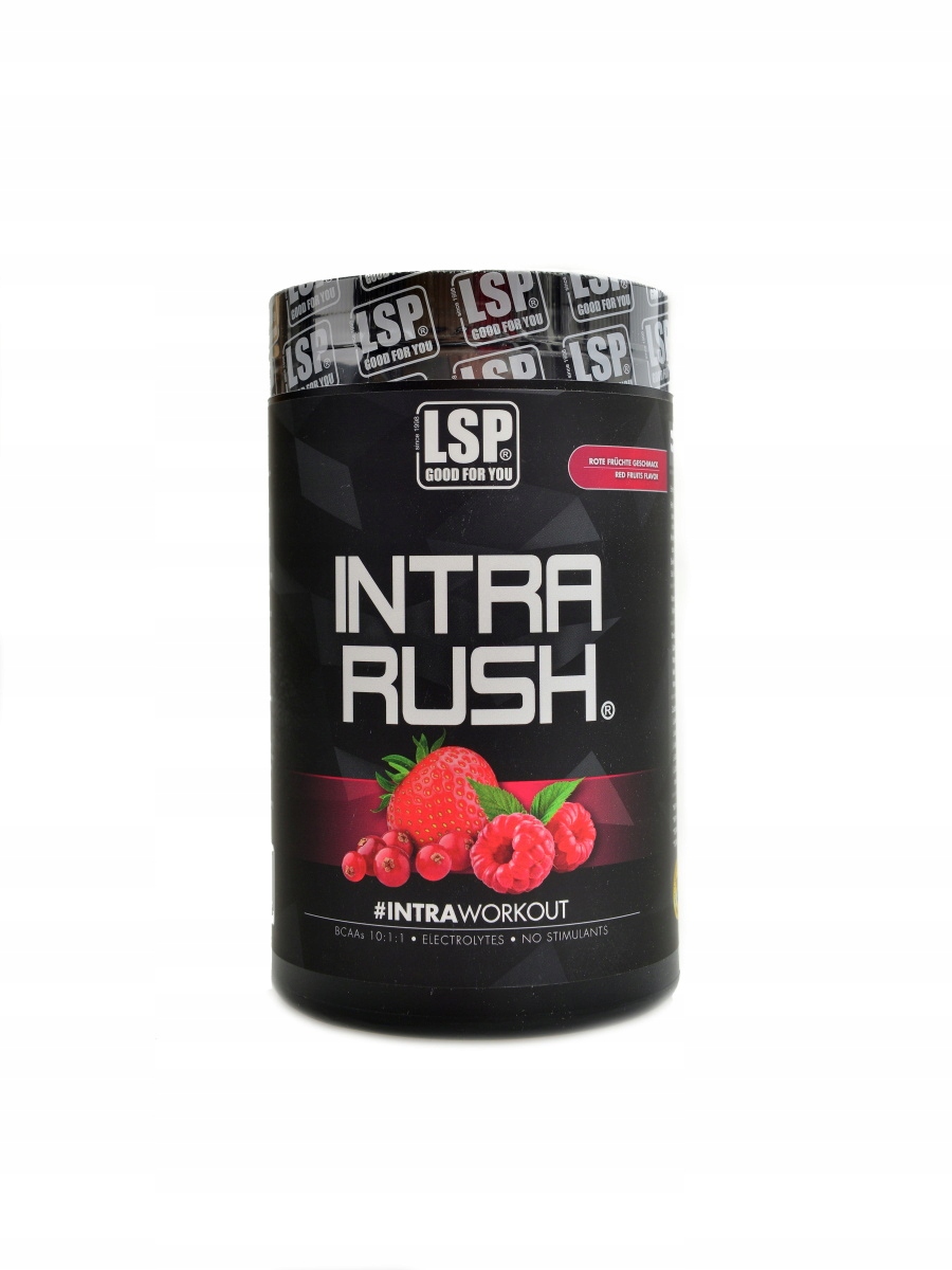 Lsp nutrition Intra rush 500 g červené ovoce
