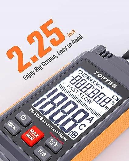 DECYBELOMIERZ SONOMETR MIERNIK POZIOMU DŹWIĘKU Marka inna