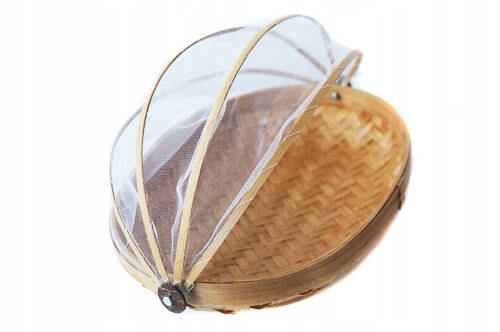 

Koszyk Na Pieczywo Owoce Z Moskitierą Przykryciem