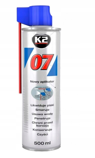 

K2 007 Odrdzewiacz Uniwersalny Smar Czyści 500ml
