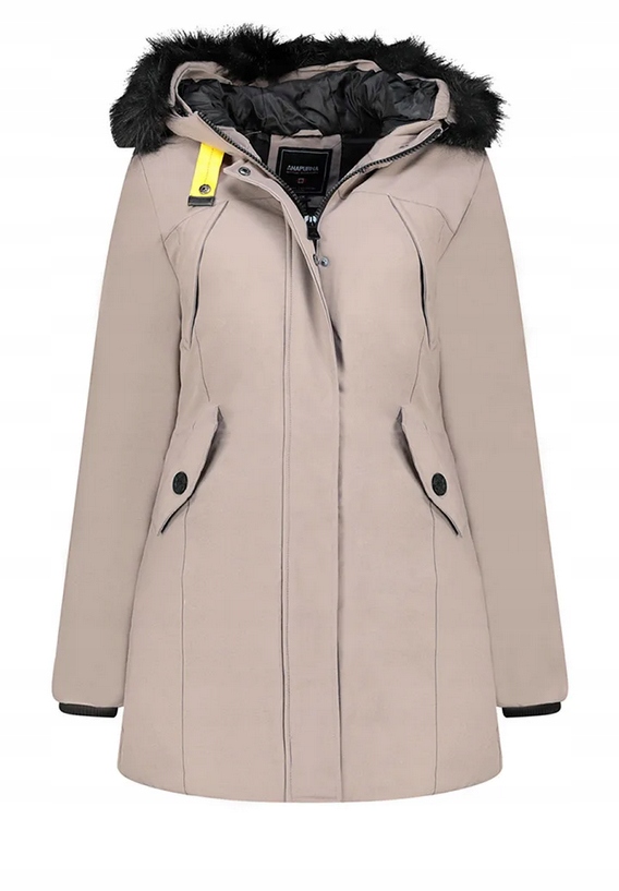 Anapurna Parka „Cherifana“ v šedohnědé barvě