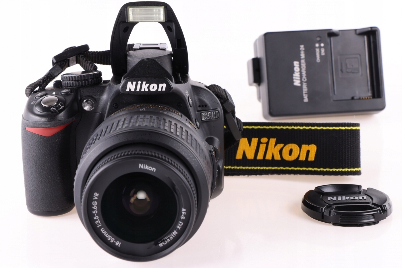 Nikon D3100 + 18-55mm VR KIT, przebieg 2233 zdjęcia - Sklep Nikon D3100 + 18-55mm VR KIT, przebieg 2233 zdjęcia - Sklep