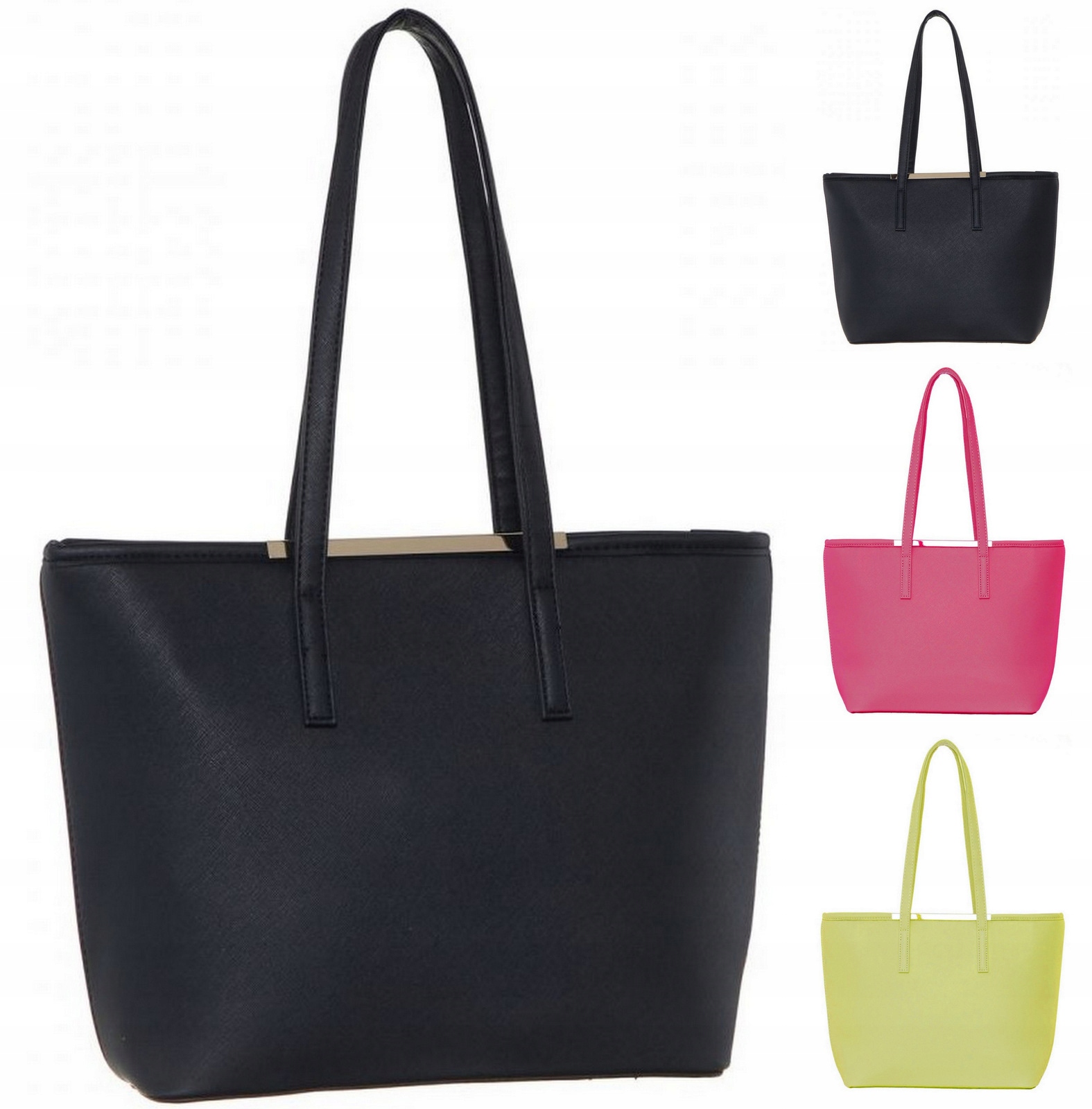 

Torebka Damska Torba Shopper Na Ramię Kolory FB137