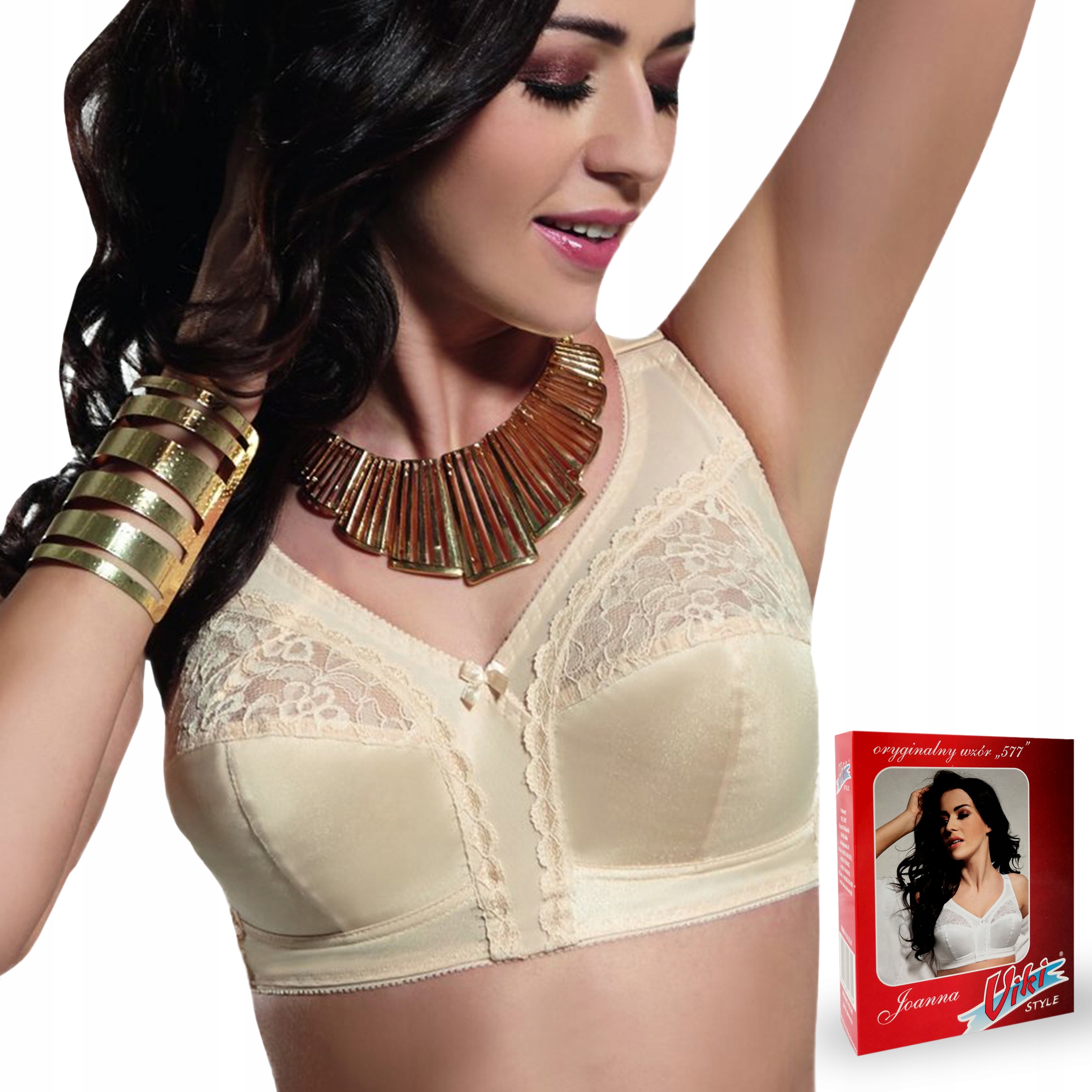 

biustonosz Viki 577 Joanna ,duże rozmiary, 85L