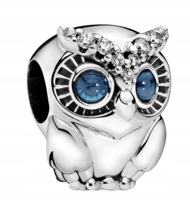 

Charms Mądra Sowa Srebro Zawieszka do Pandora