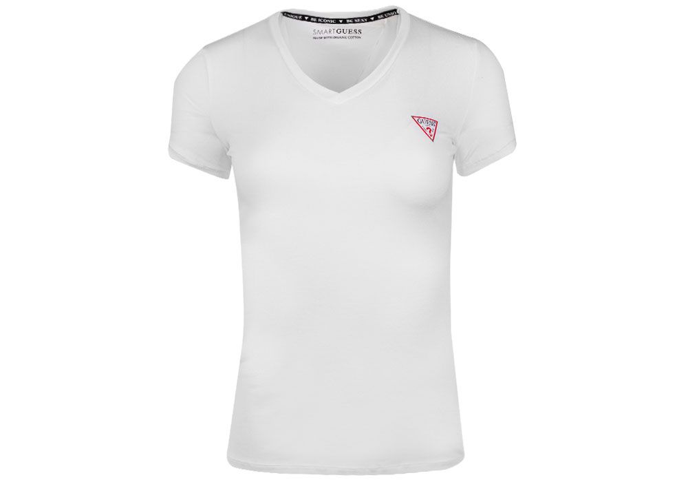 

Guess Koszulka Damska T-shirt Ss Vn Mini White r.L
