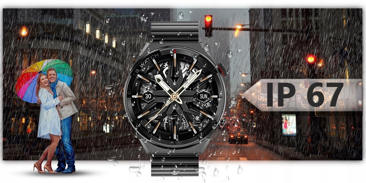 SMARTWATCH MĘSKI ROZMOWY TĘTNO PULSOKSYMETR KROKI PASEK GRATIS NA PREZENT Kompatybilność systemowa Android iOS