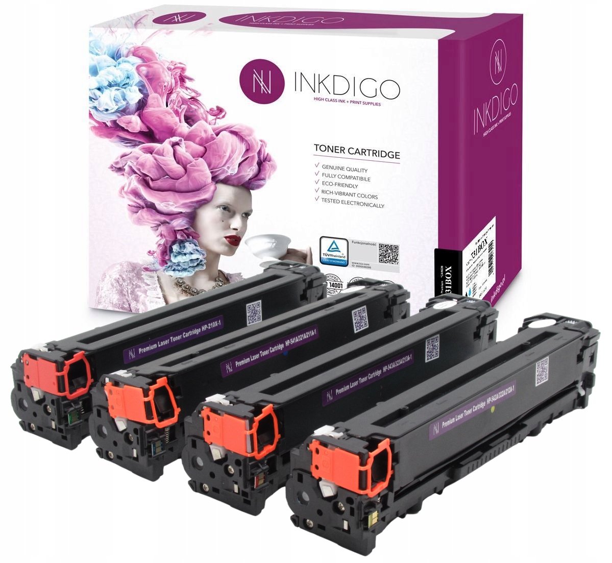 

4x Toner Do CRG731 Canon i-SENSYS MF628Cw MF8230cn