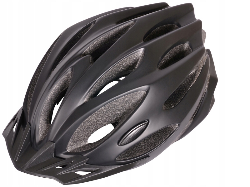 Kask rowerowy Vögel VKA-944 Czarny Mtb z lampką (rozmiar L)