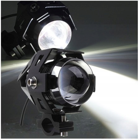 2x Halogen reflektor motocyklowy LED CREE XML Dopasowanie do pojazdu produkt uniwersalny