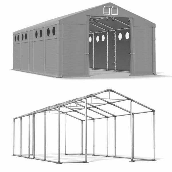 Namiot Budowlany 6x9m [2,5m] Przemysłowy Das 580 W