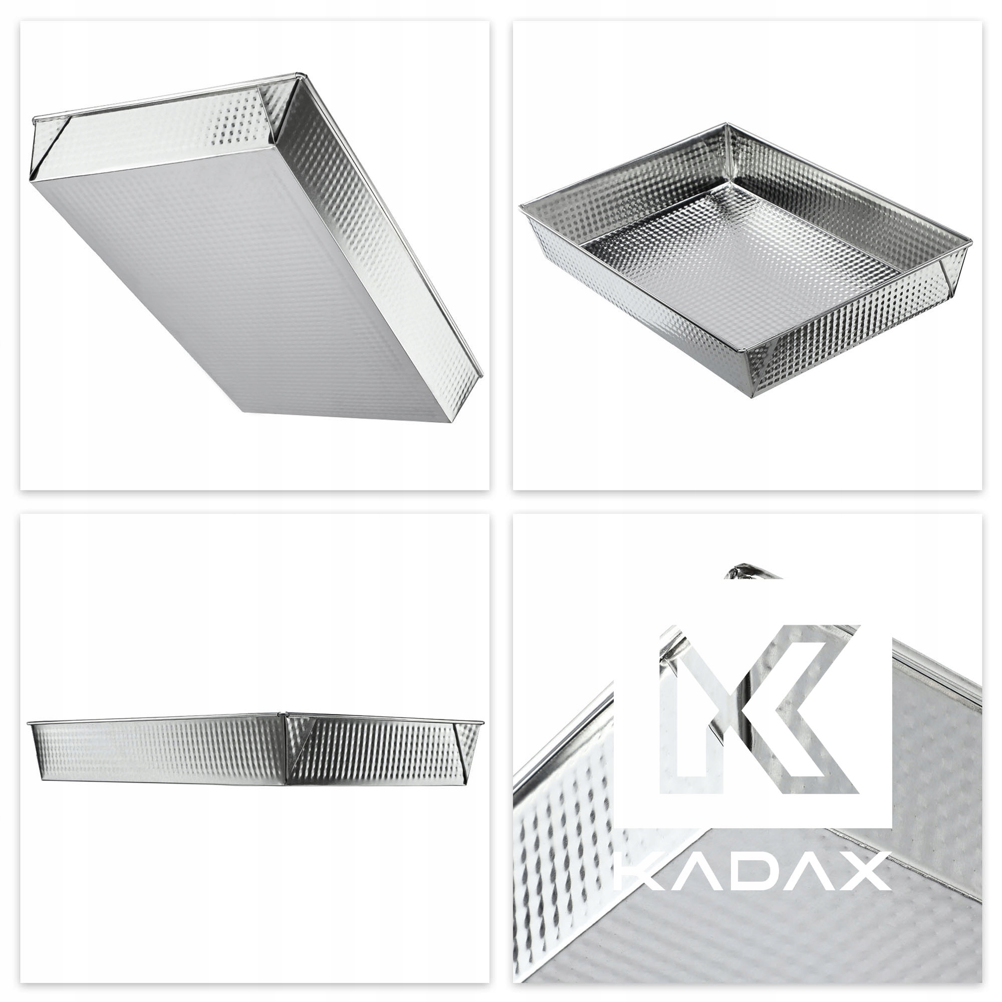 FORMA BLACHA DO PIECZENIA CIASTA BLASZKA BLACHY ZESTAW XXL 3szt Rodzaj zestaw blach