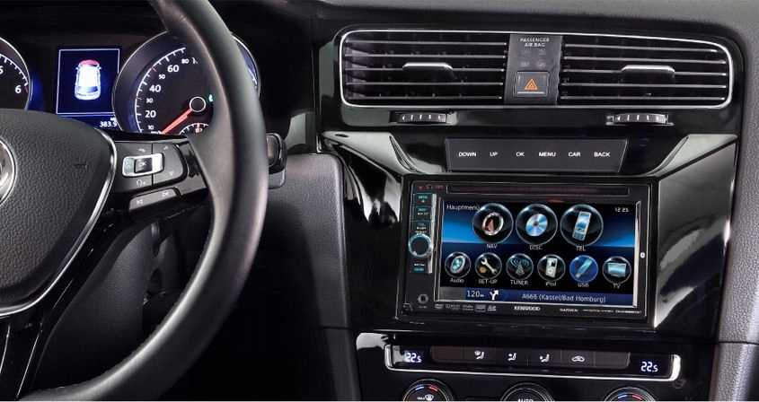 Ramka radiowa 2 DIN VW Golf VII 2012-> Model 381320-32-1