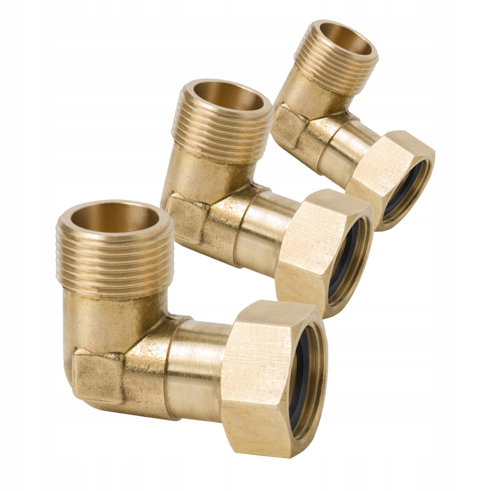 ŚRUBUNEK PÓŁŚRUBUNEK KĄTOWY 1/2” DN15 USZCZELKA MOSIĘŻNY DIAMOND