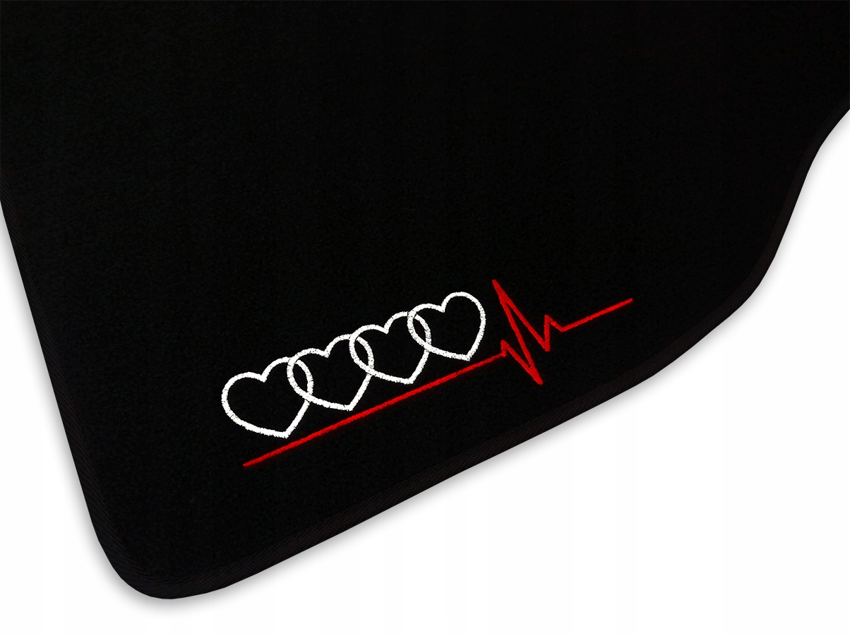 КОВРИКИ ВЕЛЮРОВЫЕ AUDI TTj (2006-2013) + 4x ВЫШИВКА