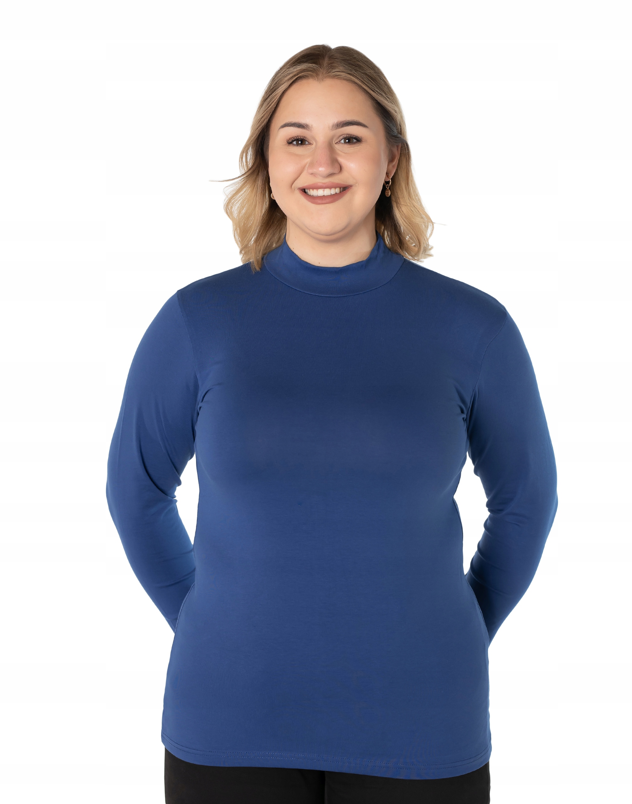 

Duży Półgolf Damski Cienki Sweter Golf 3888-03 XXL