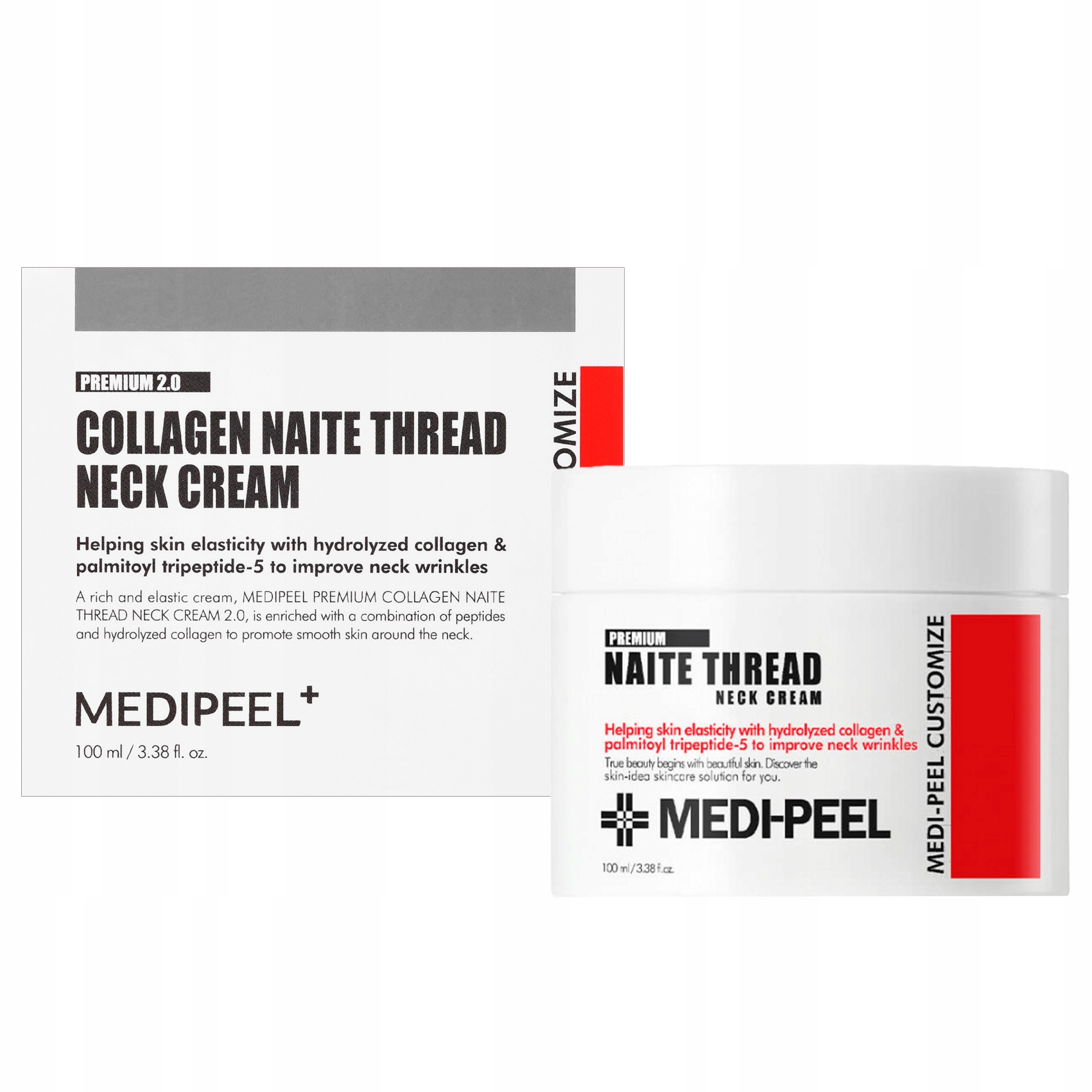 Medi-Peel Collagen Naite Thread Neck zpevňující krém na krk 100 ml