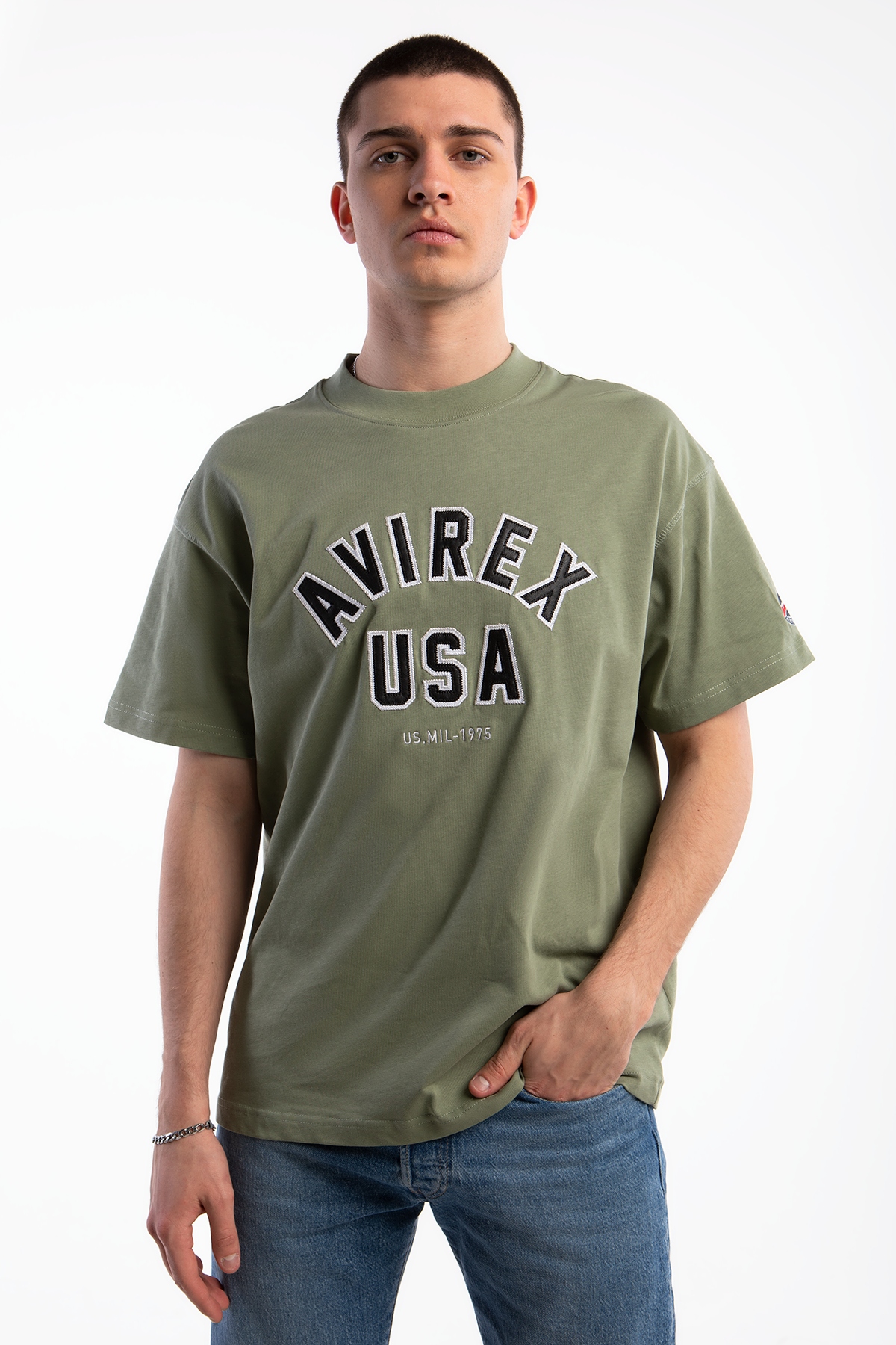 pánské tričko Avirex Malmstrom V1A00006 XXL