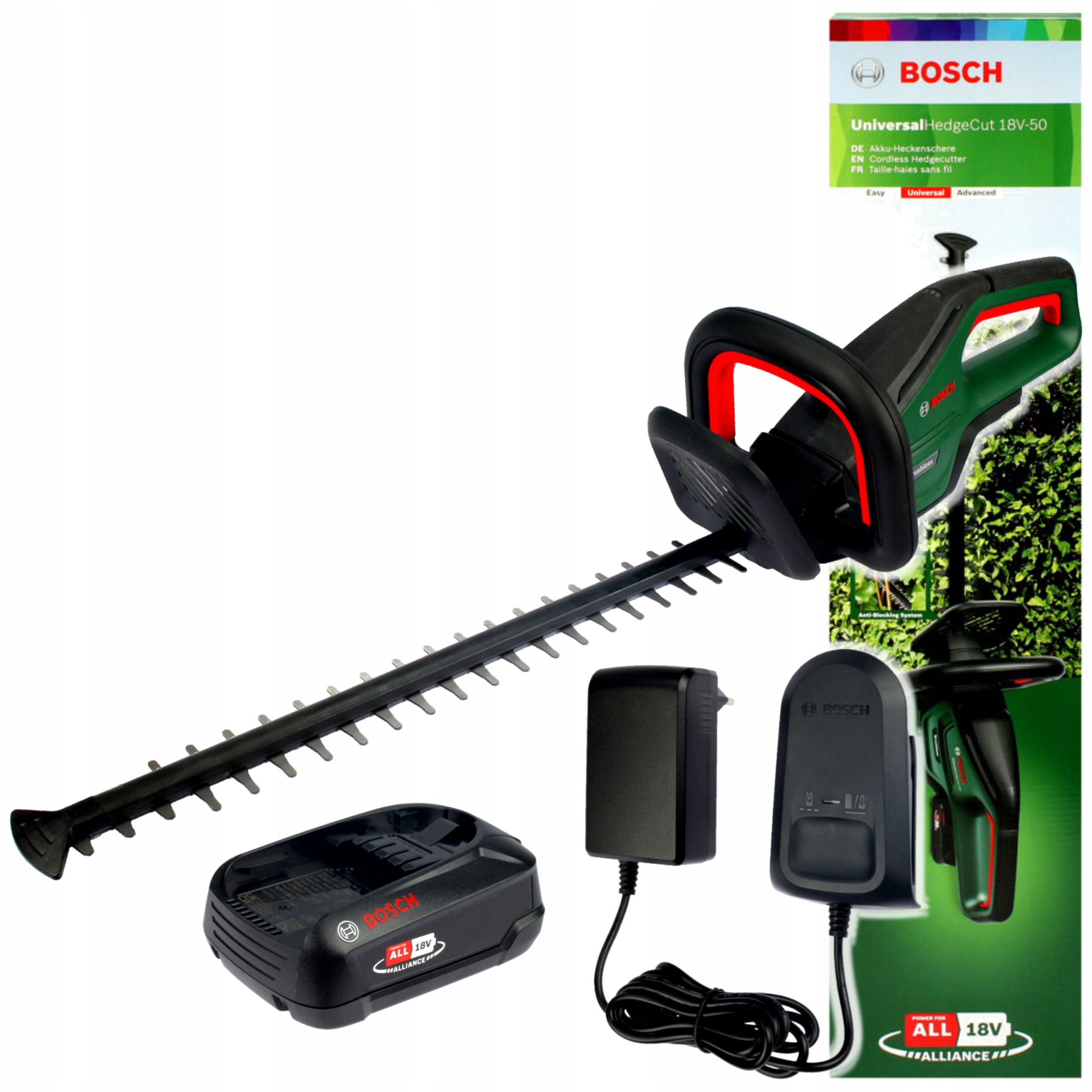 

Sekator 18V UniversalHedgeCut 18V-50 Bosch 1x2,5Ah