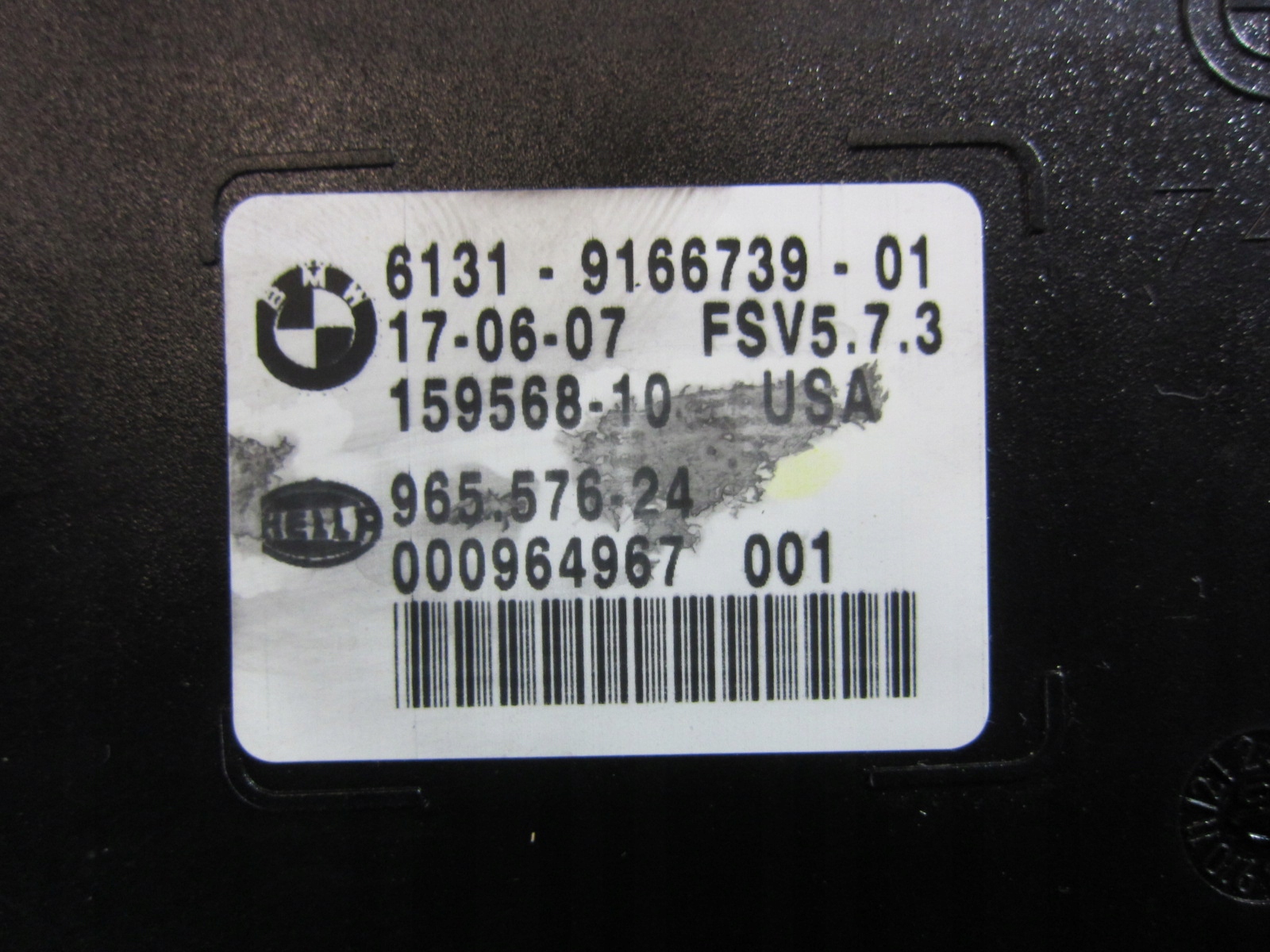 BMW X5 E70 3.0 vezérlö panel DACHU BEZ 9166739