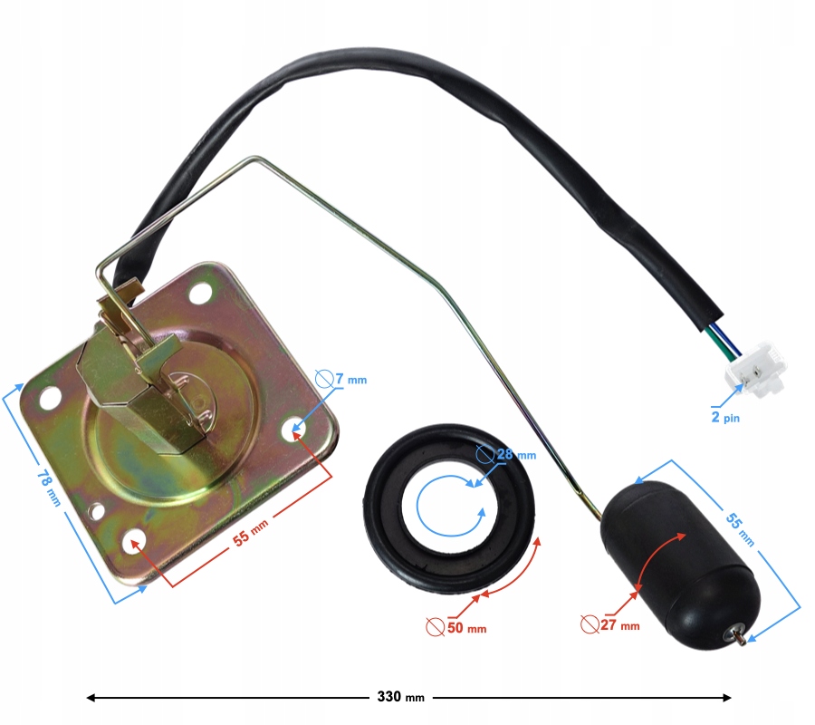 CZUJNIK POZIOMU PALIWA FIGHTER 2
