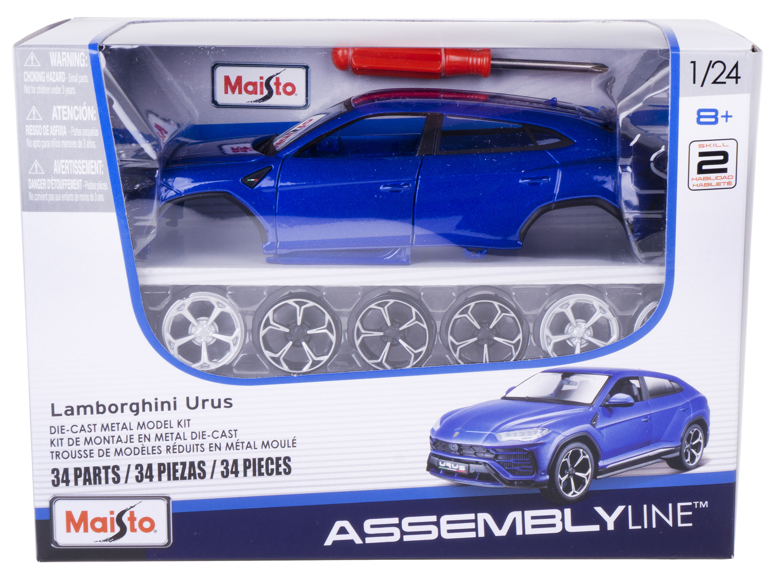 

Maisto 39519 do składania Lamborghini Urus 1:24