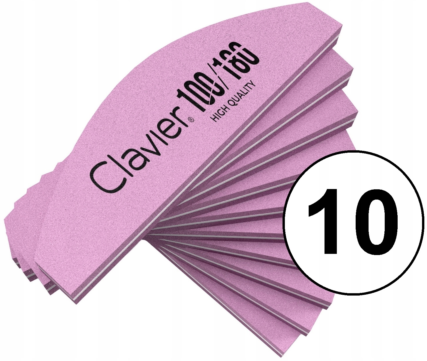 

Clavier Polerki 100/180- Kolor Róż- 10 Sztuk