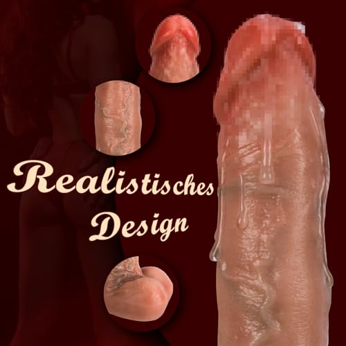 DILDO 5 Funkcji Pchających 10 Trybów Wibracji Zabawka Erotyczna Dla Par — miniatura 4