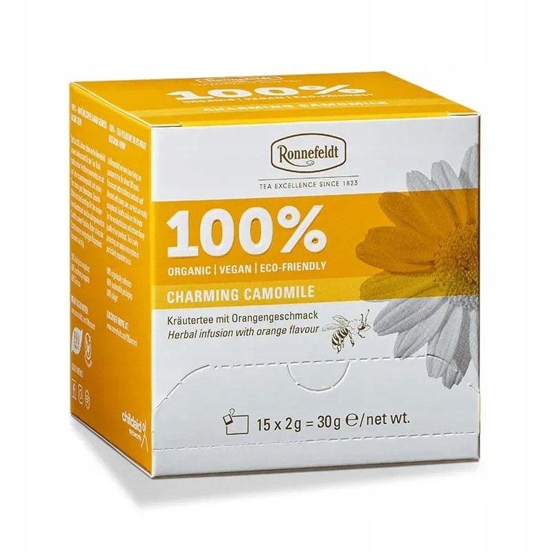 Ronnefeldt – 100% Bio Organic Charming Camomile – 15 sáčků
