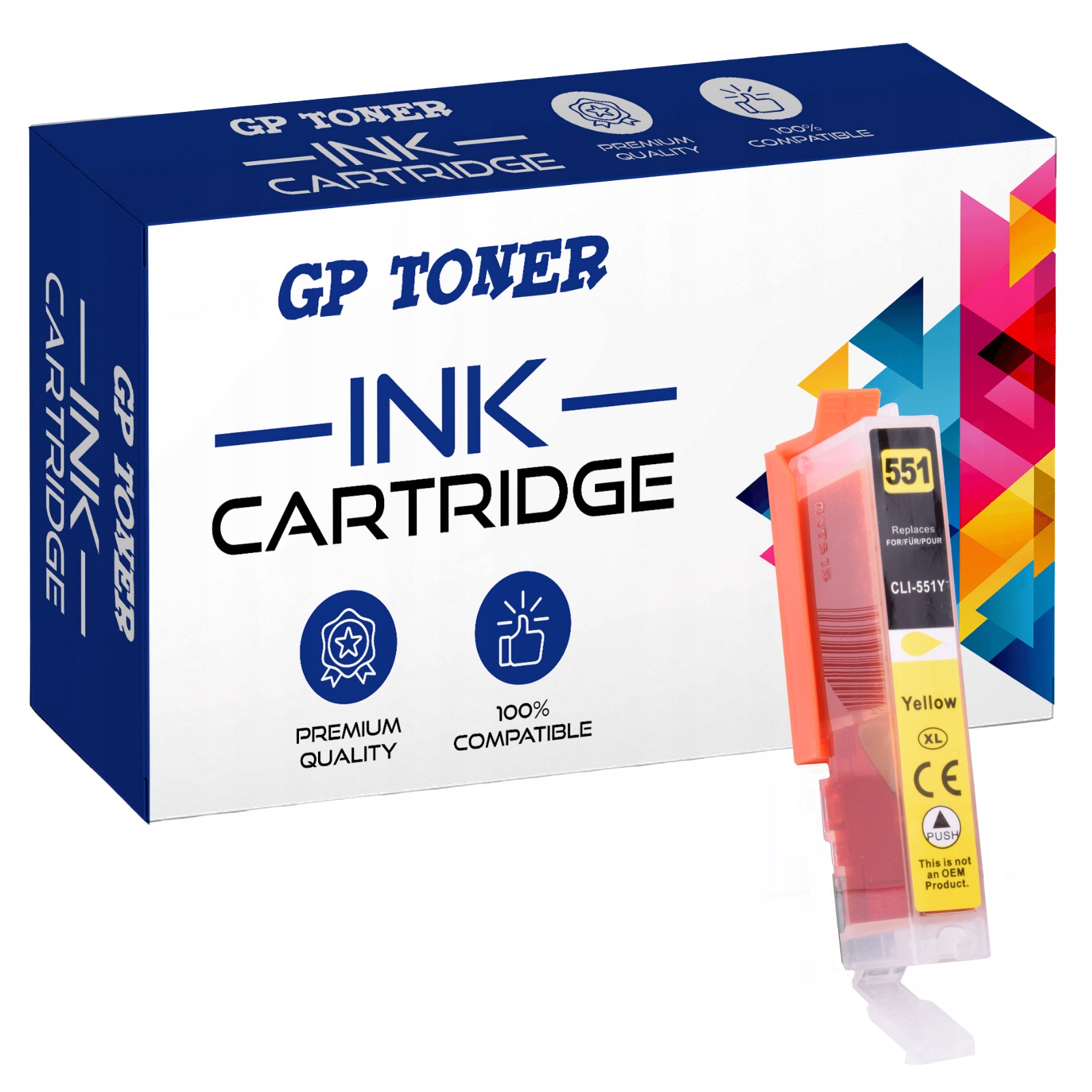 

Tusz do Canon CLI-551XL Pixma IP7250 MG5650 MG5550