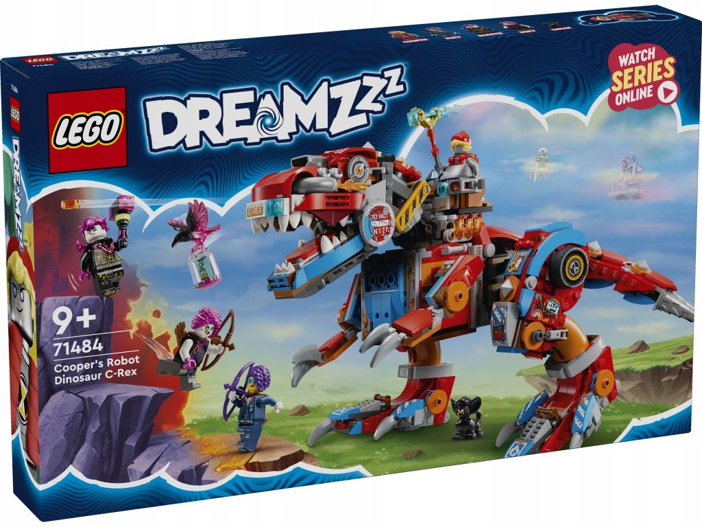 Lego DREAMZzz 71484 Dinorobot Coopera C-rex