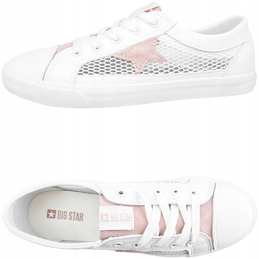 

Trampki Big Star damskie białe ażurowe DD274688 38