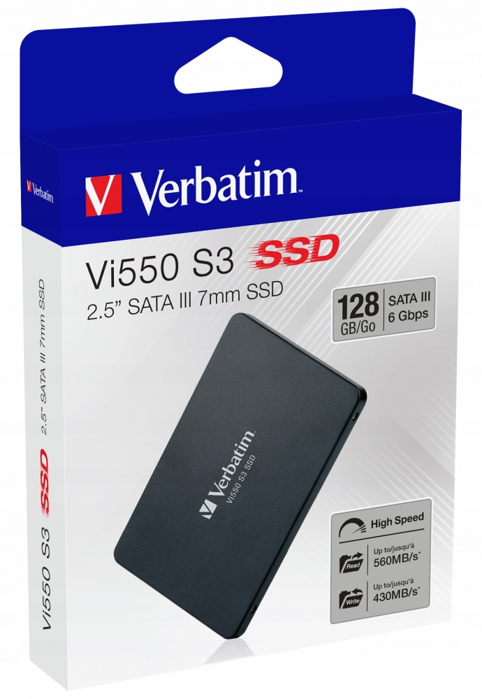 

Dysk Ssd Verbatim VI550 S3 128GB 2,5cala Sata