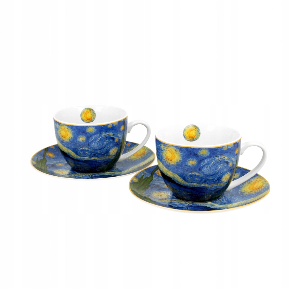 

Filiżanki ze spodkami Do Kawy Duo 280 ml 2 szt