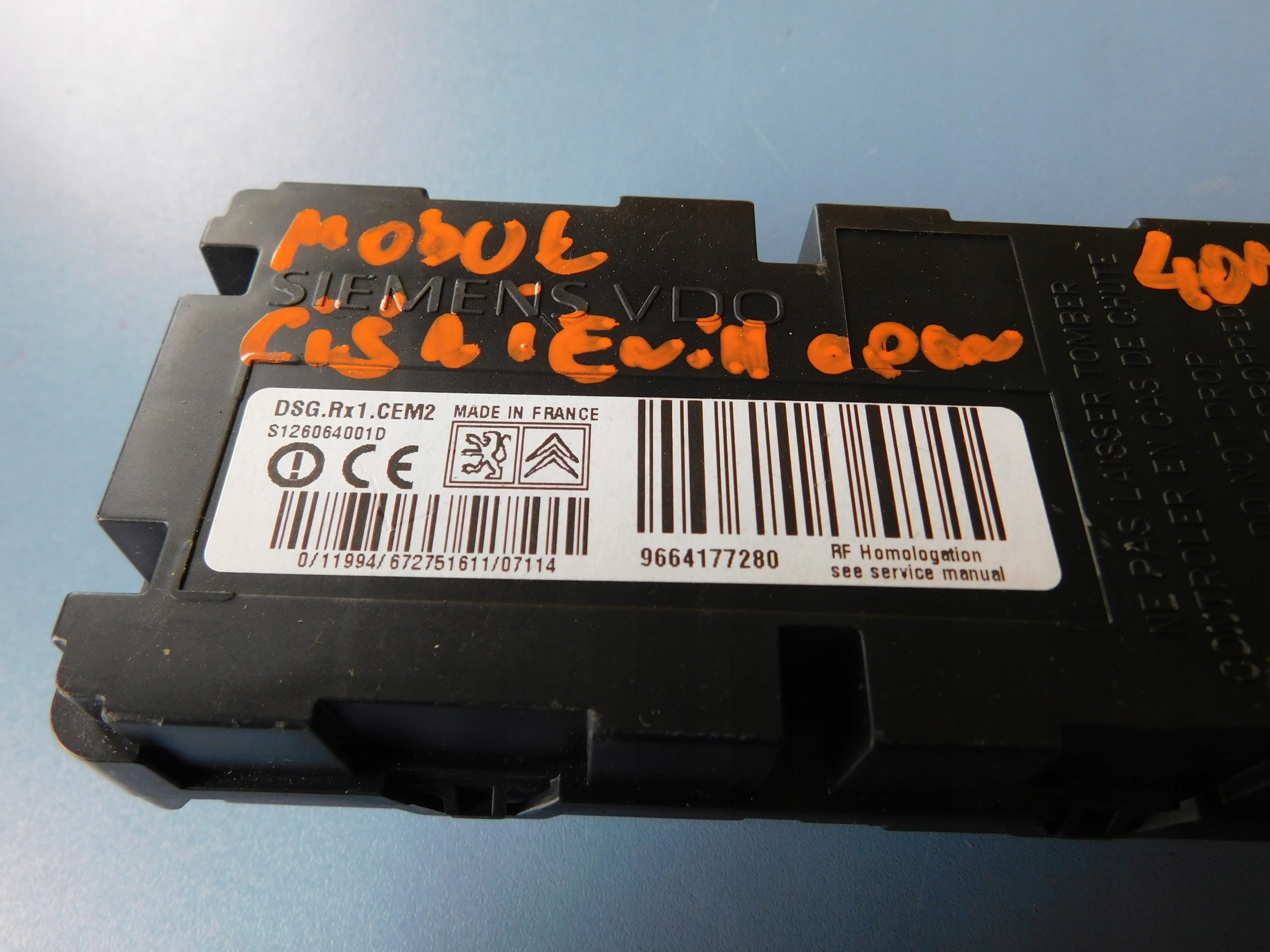Peugeot 407 Coupe modulo pressione Dell’aria w ruote