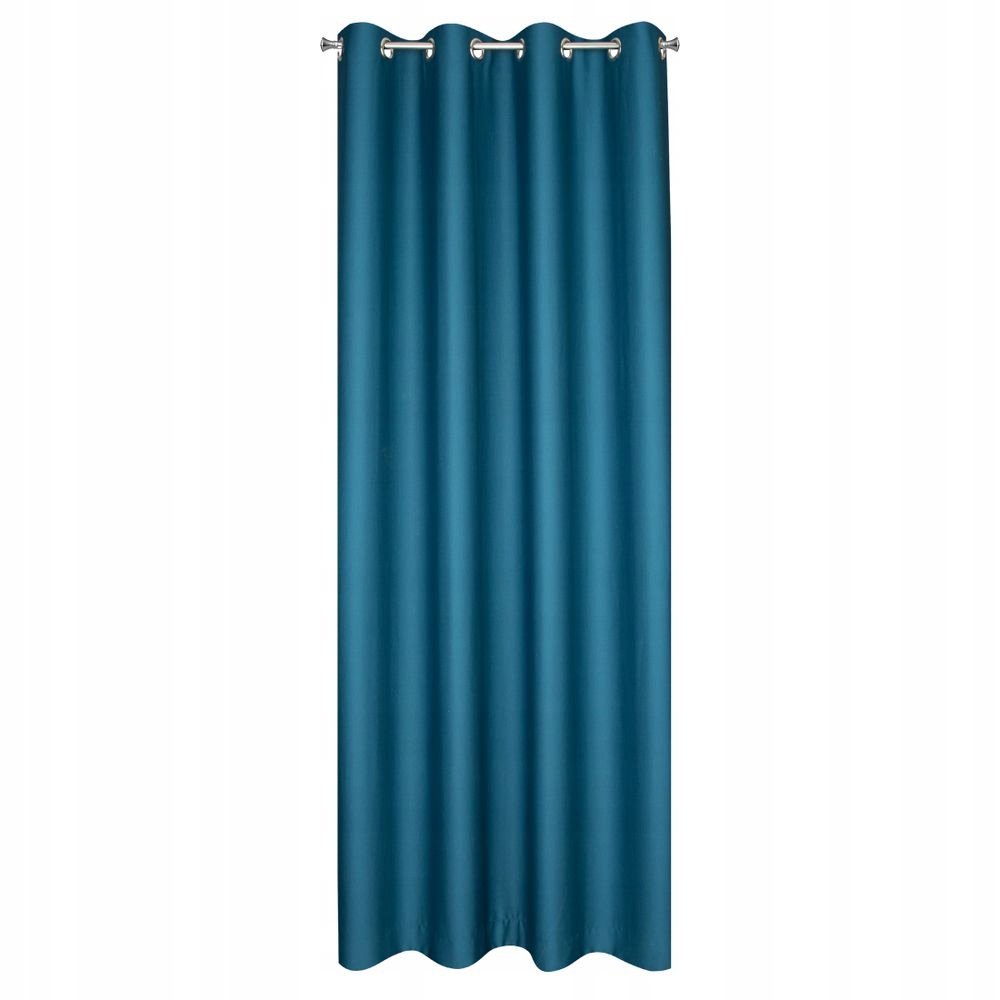 Záves pripravený na priechodkách MOROCCO-2 140x250 Eurofirany tmavomodrý