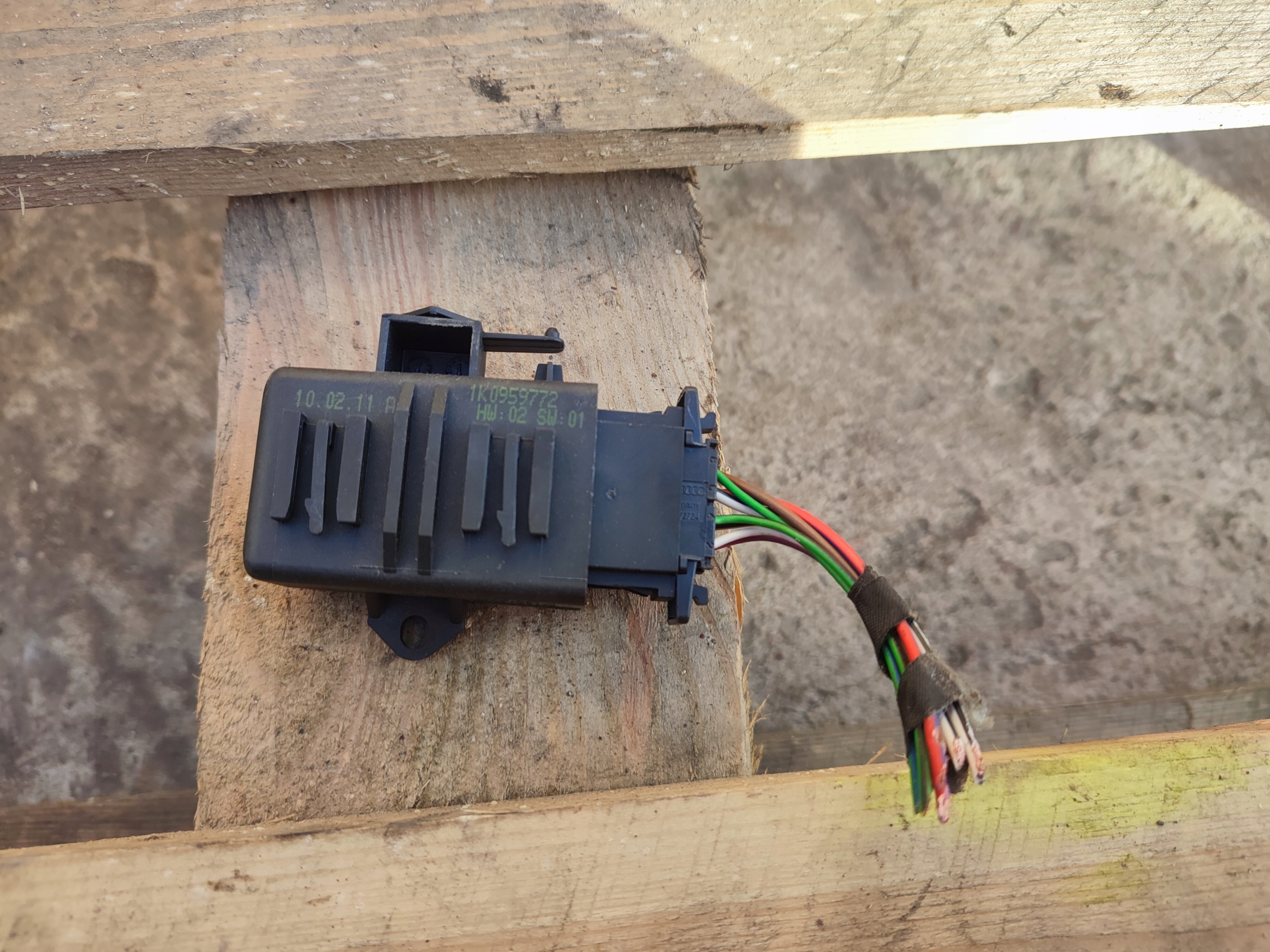 Module Contrôle de chauffage Sièges VOLKSWAGEN 1K0959772